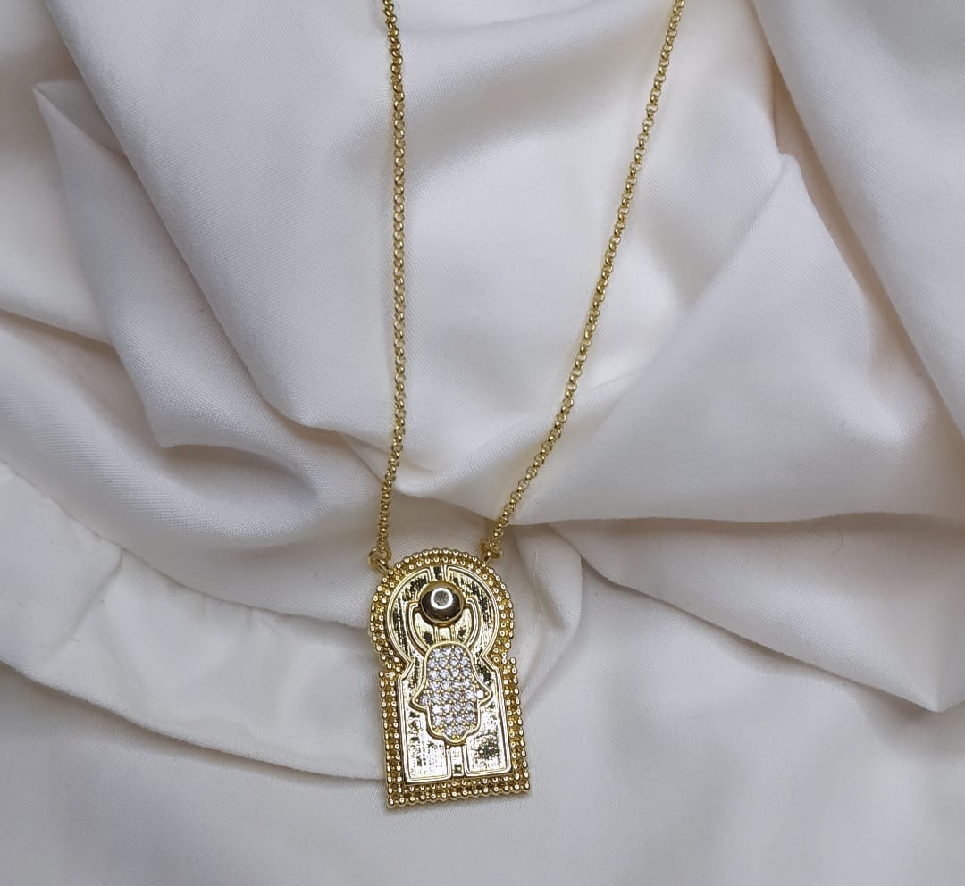 Collier Bab Mansour Gravée Main