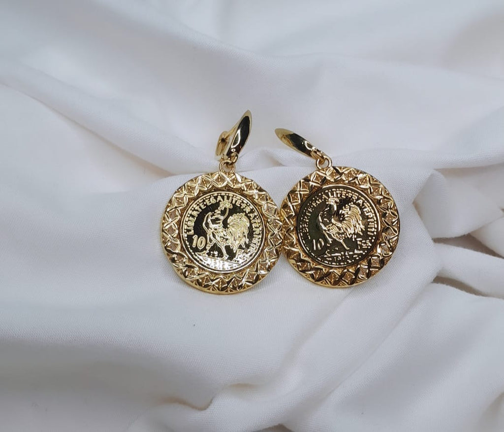 Parure Dorée à Médaillons Impériaux