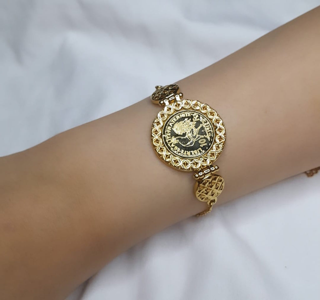 Parure Dorée à Médaillons Impériaux