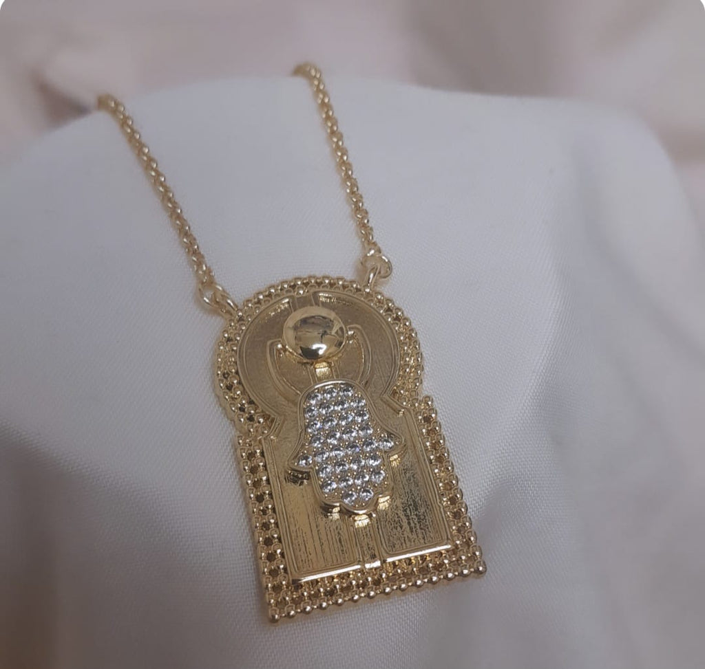 Collier Bab Mansour Gravée Main