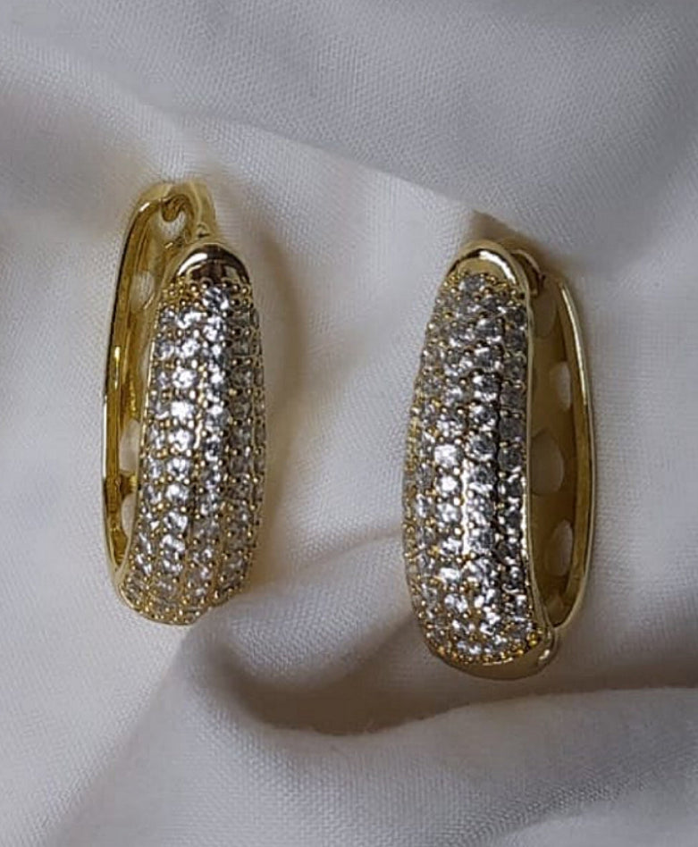 Boucle d'oreilles cristaux