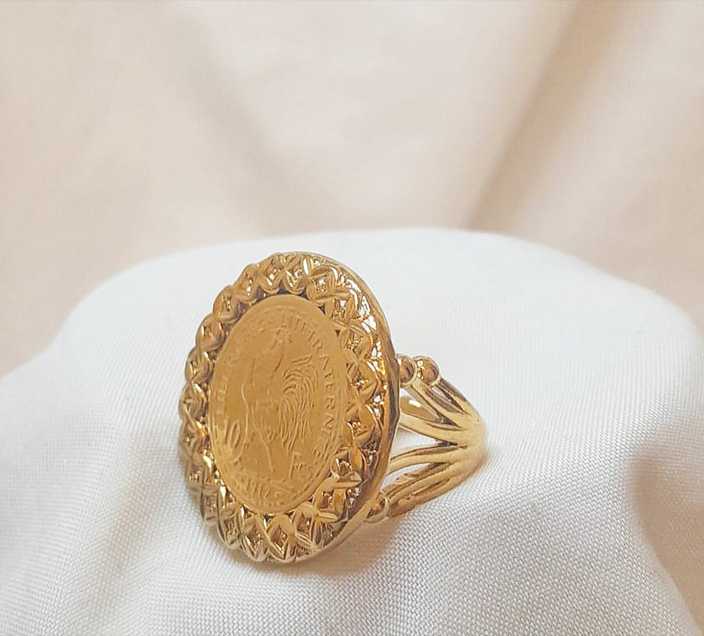 Parure Dorée à Médaillons Impériaux